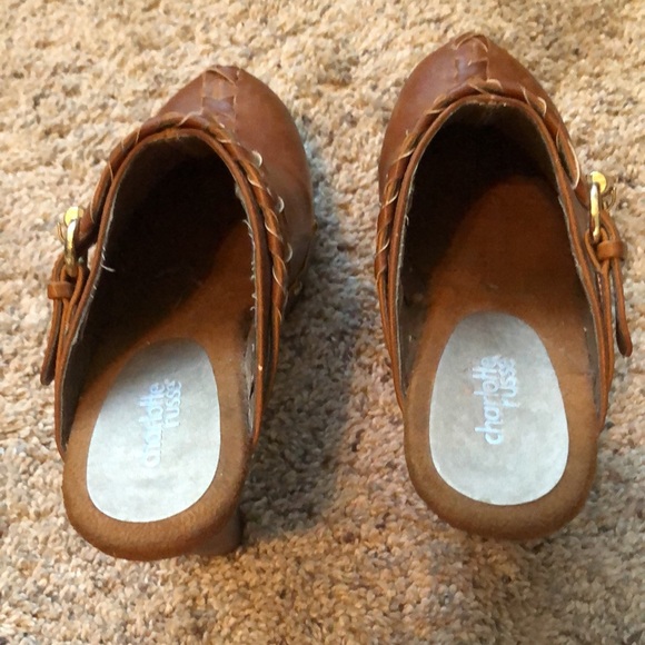 COPY - Brown high heel clogs/NWT - Picture 5 of 15